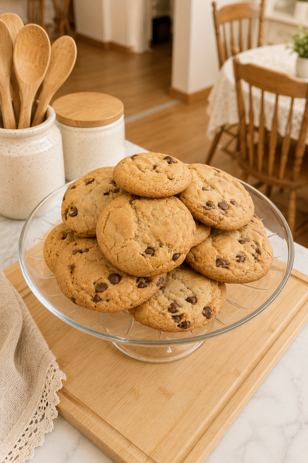 Chocolate Chip Sourdough Cookies