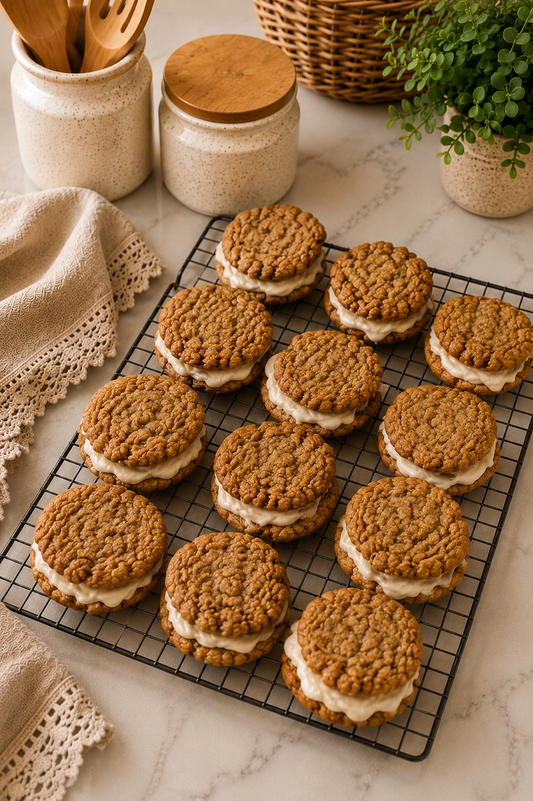 Sourdough Oatmeal Cream Pie